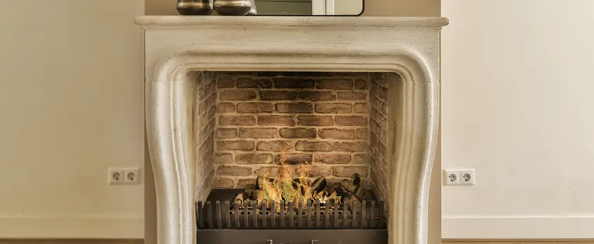 Vintage-style Fireplace Redesign in Colonia, New Jersey
