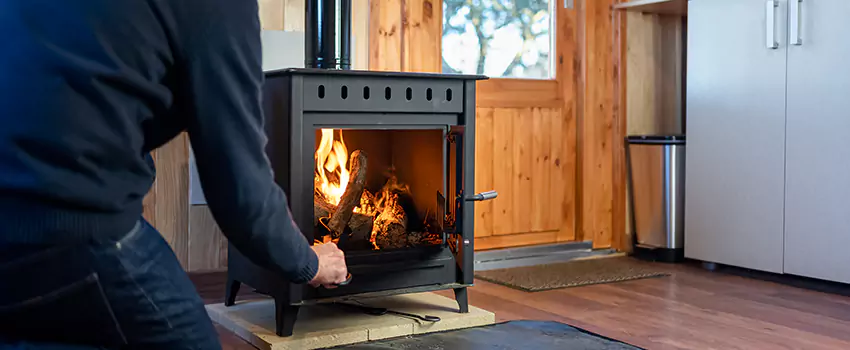 Open Hearth Wood Fireplace Installation in Colonia, NJ
