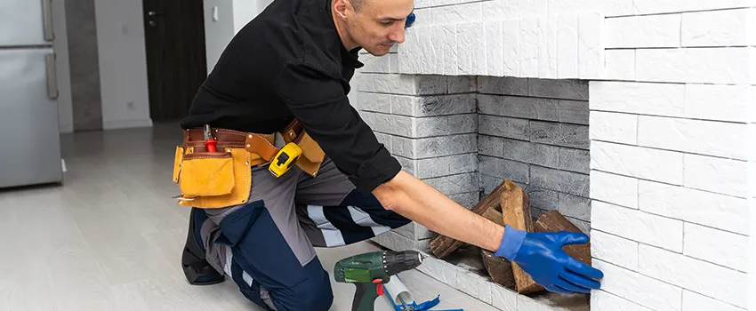 Fireplace Damaged Damper Frame Repair Services in Colonia, New Jersey