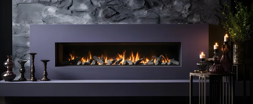 Ember Bed for Ventless Gas Fireplace in Colonia, NJ