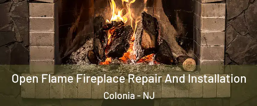  Open Flame Fireplace Repair And Installation Colonia - NJ